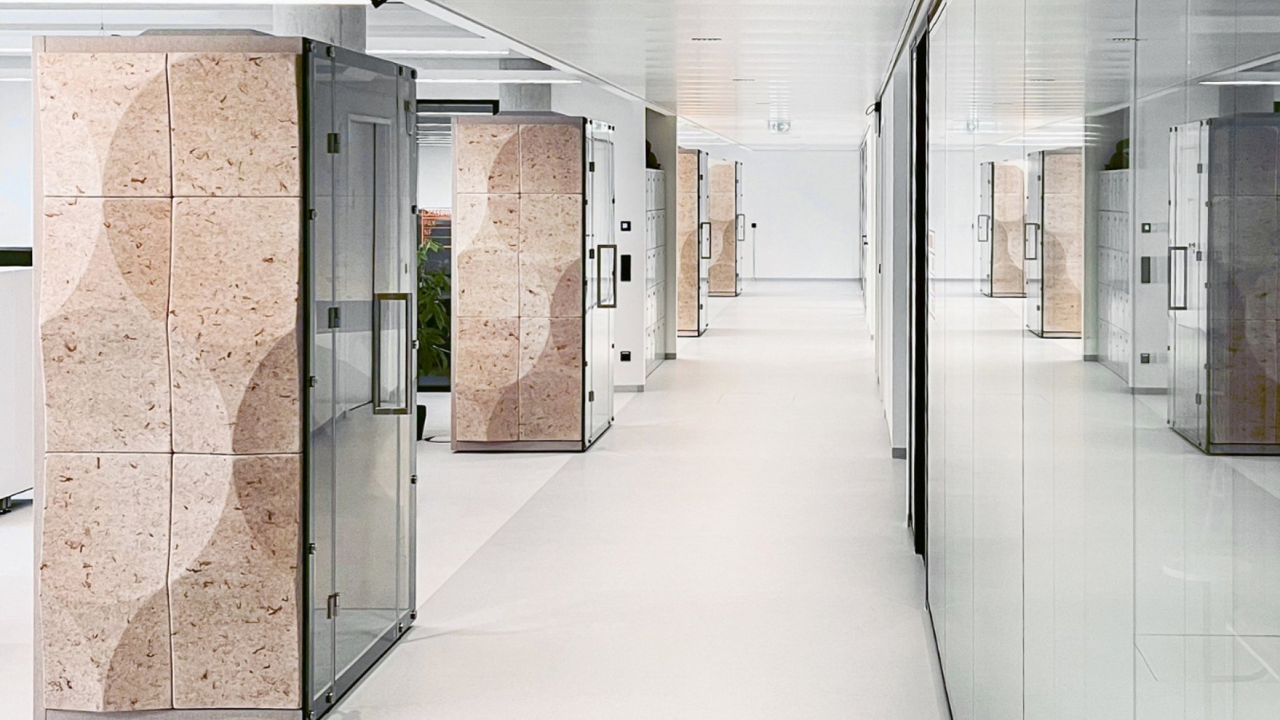 Installation of Vank furniture and workplace elements